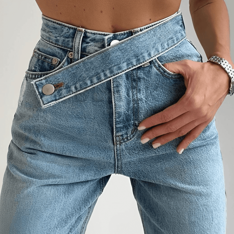 Calça Jeans Reta