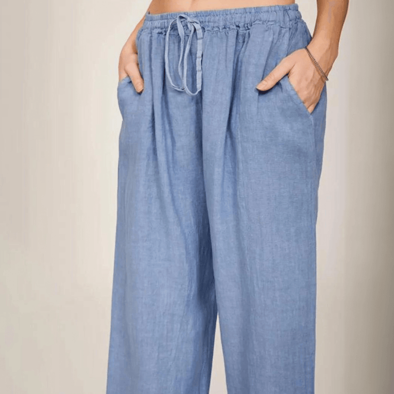 Pantalones de lino